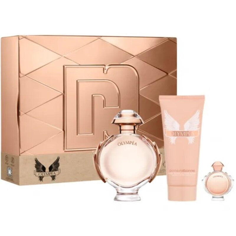 SET D PACO R. OLYMPEA 80ML. EDP+CREMA+MINI