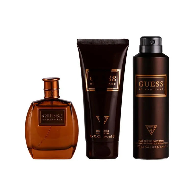 SET C GUESS BY MARCIANO 100ML. EDT+GEL+DESODORANTE